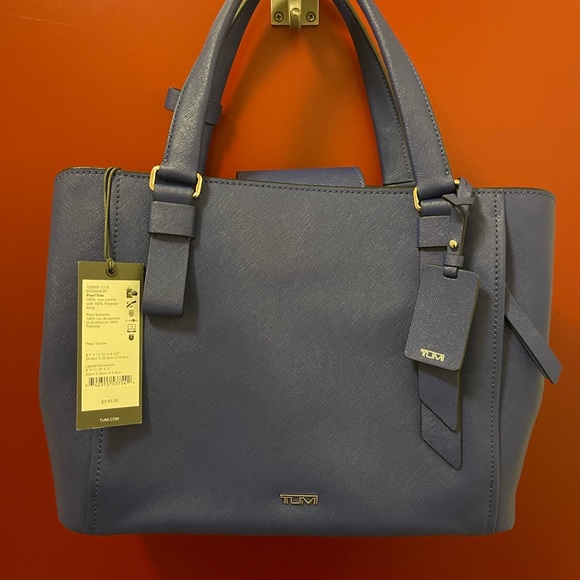 TUMI VAREK Handbag. Brand new with tags (never used). Royal blue. durable! - Picture 6 of 8